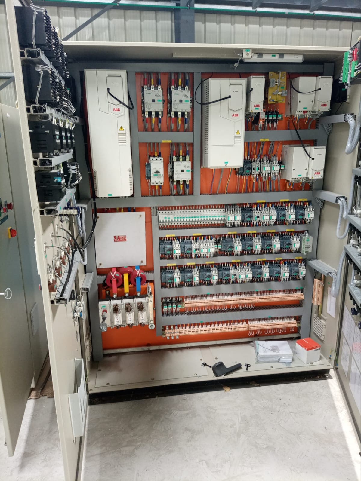 Electrical control systems installation